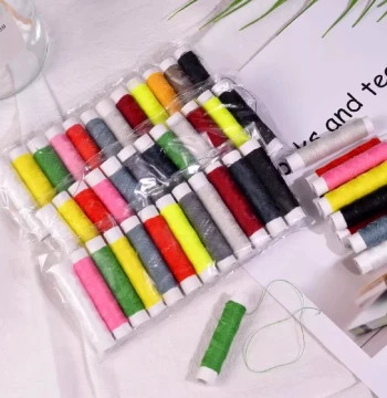 Sewing Thread Hand Stitching Thread Knitting Material Kit