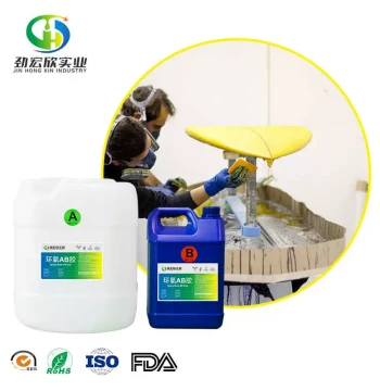 Jinghongxin High-Transparency Carbon Fiber Epoxy AB Glue Surfboard Car Interior Coating Glue High-Hardness Polishing Casting Resin