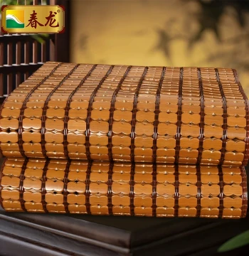 Chunlong Mahjong Cooling Mat Summer 1.5m 1.2m Bed Sheet Double Student Dormitory Bamboo Mat Mahjong Mat Pad
