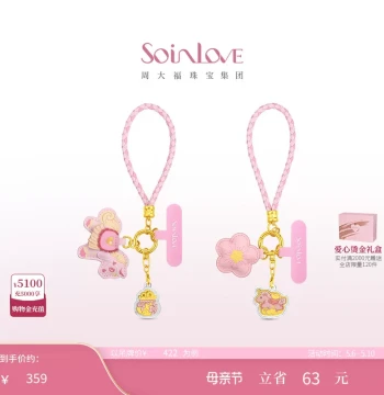 Chow Tai Fook SOINLOVE Cute Pet Series Immediate Wealth Gold Gold Coin Multiple Options Mother's Day Gift