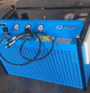 SCBA Air Filling Pump Fire Safety Breathing Apparatus PPU Suction-Compression Air Compressor Vacuum Air Filling Pump