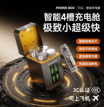 3C-Certified Airline-Safe Modular Power Bank with Swappable Battery Cartridges, Fast Charging, Large Capacity – 2026 Tactical Mecha Capsule-Style Outdoor Mobile Power Source