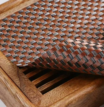 PVC Tea Tray and Runner, Chinese Style Tea Mat, Kung Fu Tea Set Accessories, Tea Dregs Pad, Waterproof Tea Residue Strainer Net, Tea Table Mat
