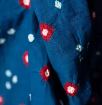 20cm Length x 100cm Width UK Merchant and Mills Indigo Bandana Soft Cotton Fabric