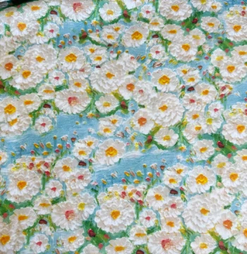 Price per Meter New Brocade Cotton 90% Cotton Oil Painting Series Children's Clothing Cheongsam Lolita Dress Intestine Circle Shirt Bag Doll Clothes Fabric