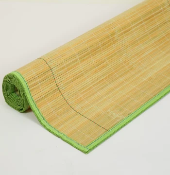Summer Bamboo Mat 1.2m Head Layer Green Single Student Dorm 0.9m Bunk Bed Household Double-Sided Mat