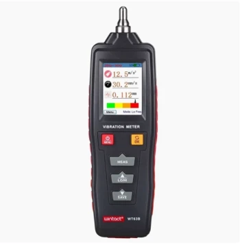 Biaozhihui Tianyi WT63B Color Screen Vibration Meter Mechanical Fault Vibration Detector Digital Vibrometer