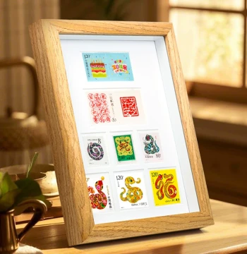 Birthday Gift Complete Set of Twelve Zodiac Stamps 12 Zodiac Stamp Frame Creative Gift
