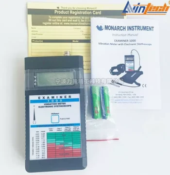 Supply Authentic USA Monarch Examiner 1000 Portable Vibrometer Vibration Analysis System