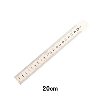 Steel Ruler 150MM -300MM; Art Ruler 0.6mm 0.7mm 0.9mm Thickness; Steel Plate Ruler Straight Edge