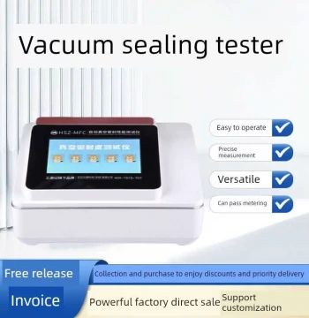 Vacuum Sealing Tester, Negative Pressure Sealing Performance Tester, Bottle Cap and Food Packaging Inventory Sealing Tester