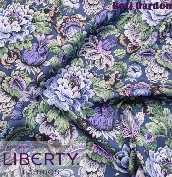 Boti Garden Liberty Authentic Limited Edition Cecily Flower Vintage Elegant Dress Fabric UK Import