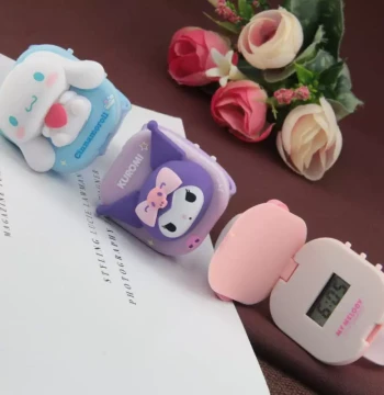 Sanrio Official Light-Up Snap Bracelet Watch - Cinnamoroll & My Melody Kids Wristband