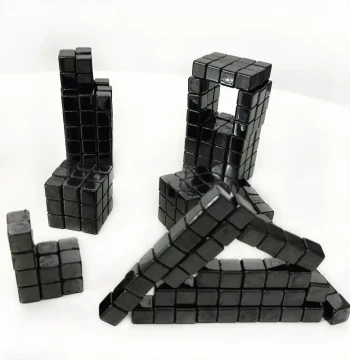 Cube Magnets Tetris Puzzle, Educational Square Magic Cube, Versatile Stress-Relief Magnetic Toy for Children