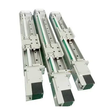 High-Speed New Synchronous Belt Slide Module High-Speed Reciprocating Linear Guide Rail Module O Aluminum Alloy Long Stroke