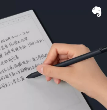 Yinxiang Smart Notebook Original Electromagnetic Pen 4096 Levels Pressure Sensing Real Handwriting Experience Electromagnetic Induction No Charging Required Electromagnetic Pen Refills paper/paper mini