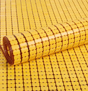 Mahjong Cooling Mat Summer 1.8m Bed Foldable Single/Double 1.5m Student Dormitory 1.2 Bamboo Cooling Mat for Bedroom Home Use