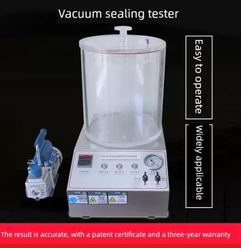 Vacuum Sealing Performance Tester - Leak Detector for Food Bags and Sealing Integrity Inspection