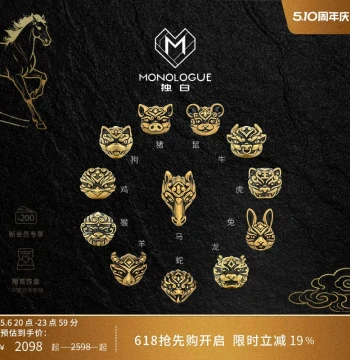 MONOLOGUE 30 Degrees North Latitude Twelve Zodiac Lucky Beads for Men - Multiple Styles with Cord Gift for Boyfriend Mother's Day