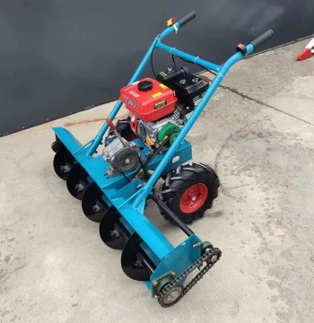 Auger-Type Small Snow Clearing Gasoline Snow Sweeper Push Self-Propelled Dragon-Type Snow Remover Spiral Snow QCF Auger Snow Sweeper