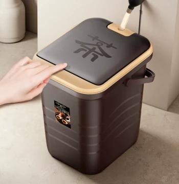 10L Tea Water Bucket Waste Water Bucket Tea Residue Bucket Tea Station Tea Leaf Garbage Separation Filter Drainage Bucket Kung Fu Tea Set Accessories