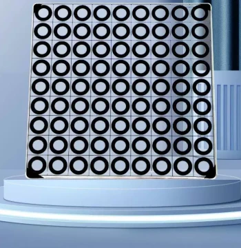 Photomask Cover Type E REQ Uniform Coating Chrome Mask LD Mask, Semiconductor Device Photolithography Quartz Mask