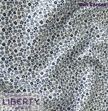 Liberty Brushed Wilton Cotton City Blossom Flowering Thick Skirt Shirt Hair Clip Shoes