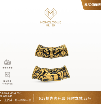 MONOLOGUE Latitude 30° Zodiac Horse Auspicious Horse Luck Bead with Multiple Cord Options for Couples and Mother's Day