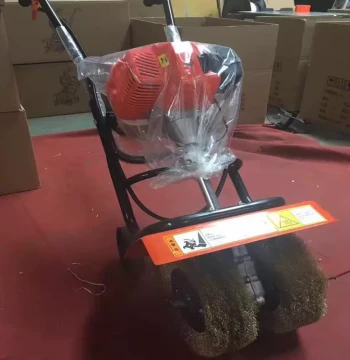 Oil-Pushed Steam Rust Removal ABI Machine: Small-Scale Rust Removal and Grinding Machine for Rebar, Steel Plates, Color Steel Tiles, Rusty Iron Sheets, and Decks