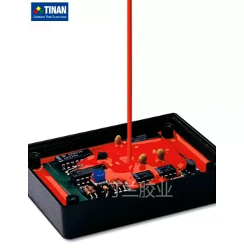High-Temperature Resistant 300℃ Pulse Igniter High-Voltage Coil Power Module Red Silicone Potting Compound Soft Glue 1:1