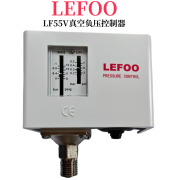 LEFOO Vacuum Pressure Switch 12V 220V 380V, Negative Pressure Pump Start/Stop Controller