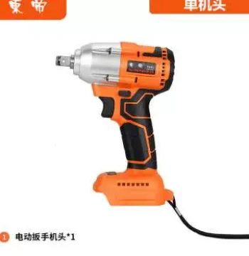 New Arrival High-Torque Cordless Electric Impact Driver 345N Lithium Wrench Construction Scaffolding Auto Repair Wrench
