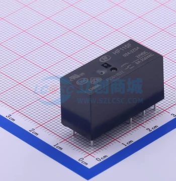 Brand New Genuine HF115F/024-2ZS4 DIP Power Relay, 12.7x29mm, Quality Guaranteed