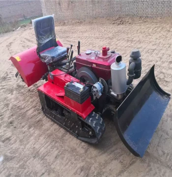 New Arrival: Crawler-Type Field Management Machine – Hand-Held Rotary Tiller and Ditcher for Hills and Mountains, Multi-Function Cultivator