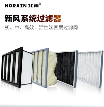 Beiyu Fresh Air Unit Plate Type Primary G4 Bag Type Medium Activated Carbon High Efficiency H13 Sub-High Efficiency Good H11 Filter