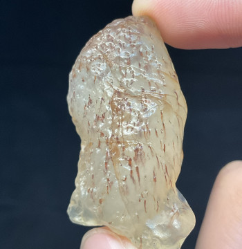 Meteor Red-Striped Small Fish Alashan Natural Agate Raw Stone, Odd-Shaped Stone, Dimensions 50*27*21mm
