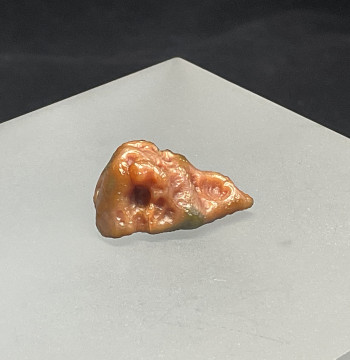 Xinjiang Heishan Agate Complete Pendant with Clever Coloration, Size 23*14*11mm