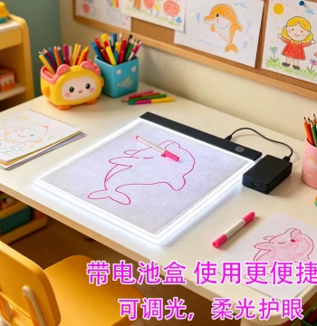 Handwritten Newspaper Magic Tool Copy Stand A4 Tracing Board A3 A5 A2 Student Professional Grade Painting Anime Professional Grade Light Table