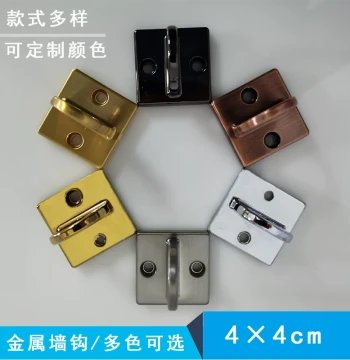 Die-Cast Hotel Accessories in Iron, Copper, Stainless Steel, Aluminum, and Zinc Alloys - Bellhop Stanchions, Railings, Lanyards, Wall-Mounted Hooks, and Hanging Clocks
