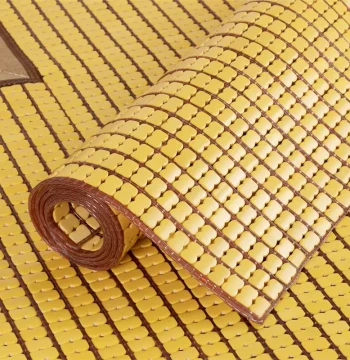 Summer Mahjong Bamboo Cooling Mat for Students, Dorms, and Home, Foldable, Available in 0.8m, 1.2m, 1.5m, 1.8m Sizes
