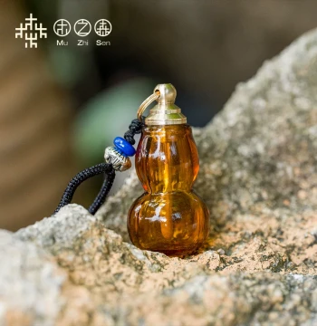 [Xinxin Recommended] Snuff Bottle FuLu Pendant + Free 1g Store Signature Lingkong Powder!