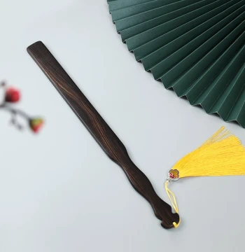 Old-Style Ruyi Head Ruler Ebony Teaching Stick Purple Sandalwood Teaching Whip Confucian Supplies Chinese Style Ornament Teacher's Day Gift