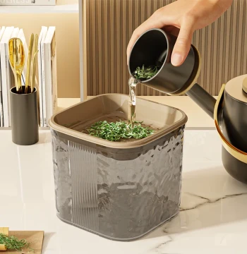 Premium Tea Water Bucket Waste Water Barrel Tea Dregs Container Tea Leaf Filter Dedicated Tea Tray Drainage Bucket Tea Table Small Tea Dregs Jar