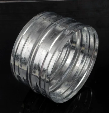 Galvanized White Iron Sheet Ventilation Pipe Direct Exhaust Aluminum Foil Flexible Hose Internal Connector for Pipeline Extension and Fittings