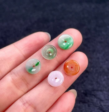Jadeite Colorful Peace Buckle (Variety Ships One Randomly)