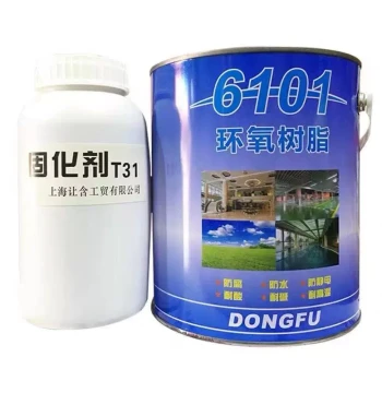 Dongfu Epoxy Resin Glue 6101 - Anti-Corrosion, Waterproof, Anti-Static, Acid & Alkali Resistant, High-Temperature Resistant (5KG, 25KG)