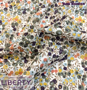 Liberty 100s Long-Staple Cotton Wiltshire Gold Dust Series with Glitter Gold Thread, Limited Edition