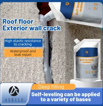 Ashile Crack Filling Adhesive Wall Floor Crack Repair Adhesive Roof Exterior Wall Cracking Waterproof Leak Stop Gap Grouting Liquid