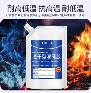 Crack Filling Sealant & Waterproof Leak Stopper; Anti-Cracking Wall, Floor, and Road Repair Glue King