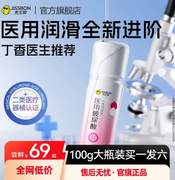 Medical Upgrade | Jissbon Medical Hyaluronic Acid Lubricant for Couples, Female Vaginal Personal Lubricant